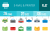 26 Email & Printers Flat Multicolor Icons - Overview - IconBunny