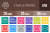 26 Email & Printers Line Multicolor B/G Icons - Overview - IconBunny