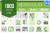 1000 Line Green & Black Icons Bundle - Overview - IconBunny