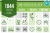 1044 Line Green & Black Icons Bundle - Overview - IconBunny