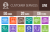 50 Customer Services Line Multicolor B/G Icons - Preview - IconBunny