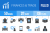 50 Finances & Trade Blue Black Icons - Preview - IconBunny