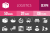 50 Logistics Glyph Inverted Icons - Preview - IconBunny