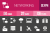 50 Networking Glyph Inverted Icons - Preview - IconBunny