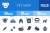 50 Pet Shop Blue Black Icons - Preview - IconBunny