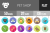 50 Pet Shop Flat Shadowed Icons - Preview - IconBunny