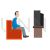 Watching TV Flat Multicolor Icon - IconBunny