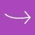 Arrow Pointing Right Line Multicolor B/G Icon