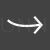Arrow Pointing Right Glyph Inverted Icon