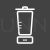 Juicer Line Inverted Icon