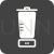Juicer Flat Round Corner Icon