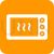 Oven Flat Round Corner Icon