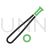 Baseball Line Green Black Icon